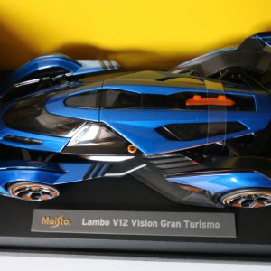 Maisto 2021 Lamborghini V12 Vision Grand Turismo blauw 1:18
