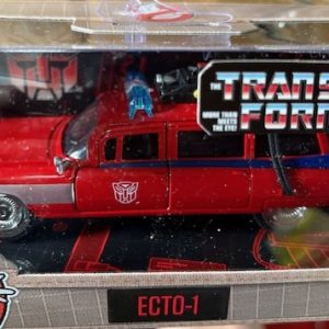 Jada 1959 Cadillac Ghostbusters Ecto-1 Transformers crossover 1:32