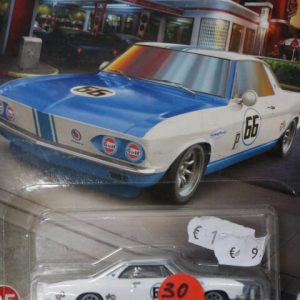 Hotwheels 1966 Chevrolet Corvair Yenko Stinger Premium Real Riders Boulevard 1:64