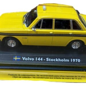 Magazine model, 1:43, Volvo 144 Stockholm 1970