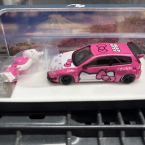 FJ Kitty,1/64 Honda Civic 'Hello Kitty" Pink